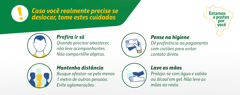 Caso você realmente precise se deslocar, tome esses cuidados