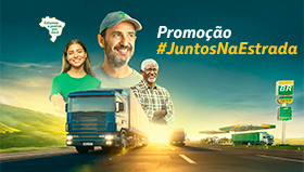 Promoção Juntos na Estrada - Rede Siga Bem Banner promocional