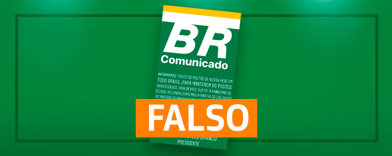 Comunicado FALSO